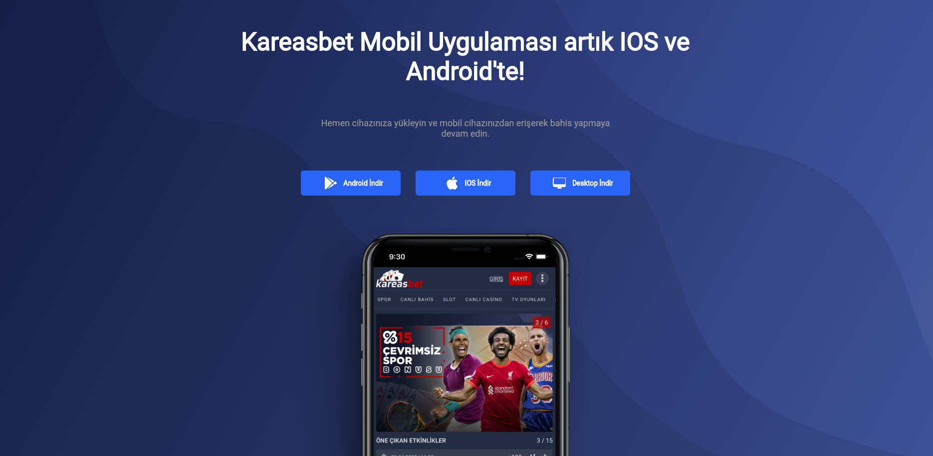 Kareasbet Mobil Uygulaması